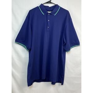 Donald Ross Men’s XL Navy Blue Short Sleeve 3 Button Polo Shirt